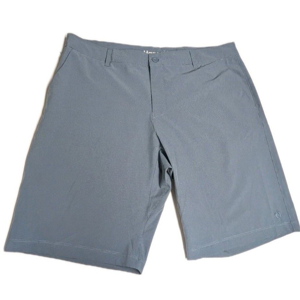 Hang Ten Shorts Men 40 Light Blue Lightweight Pockets Travel Outdoor 11 In